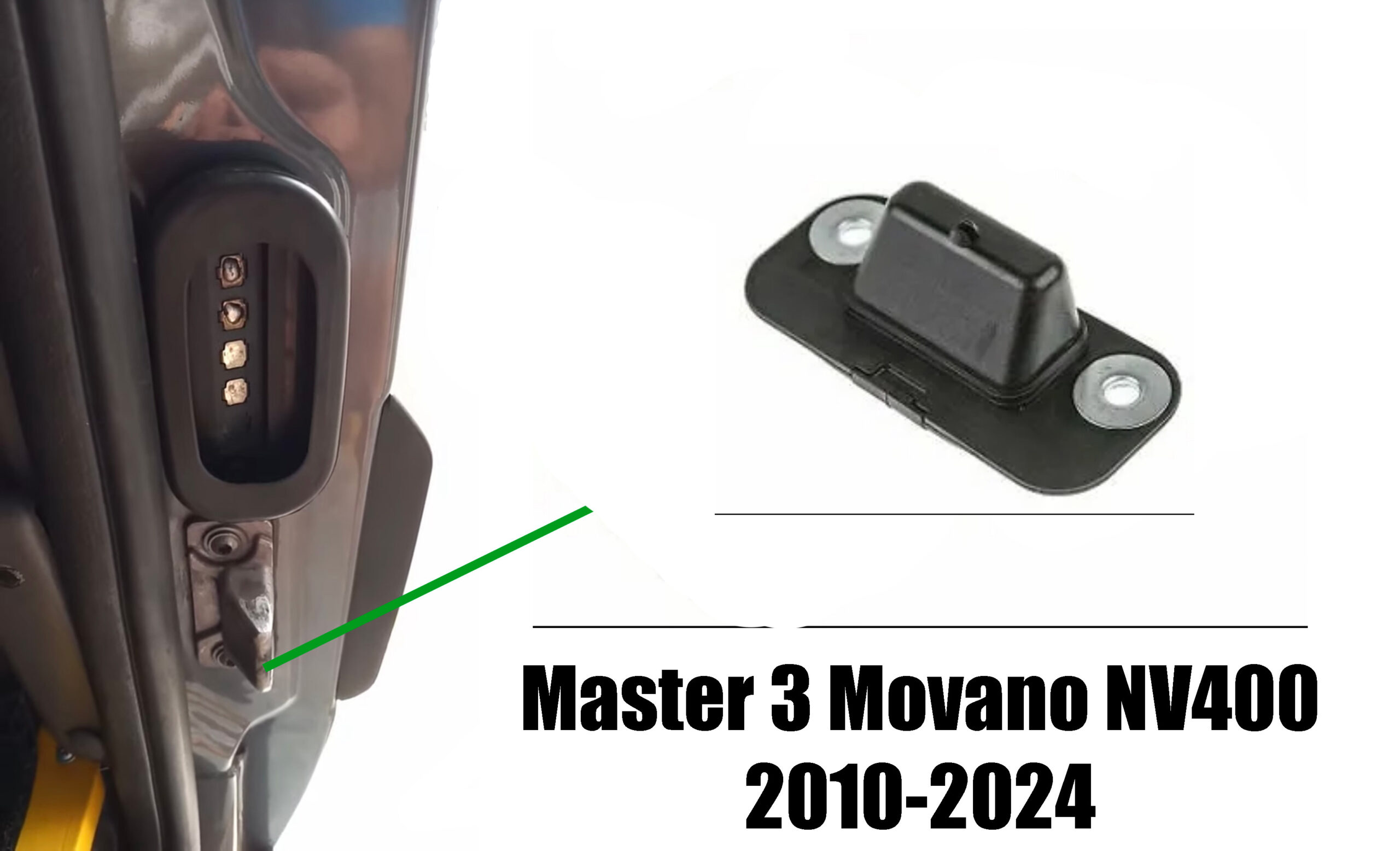 Guide De Porte Coulissante Male Renault Master Iii Movano Nv400 824760002 R