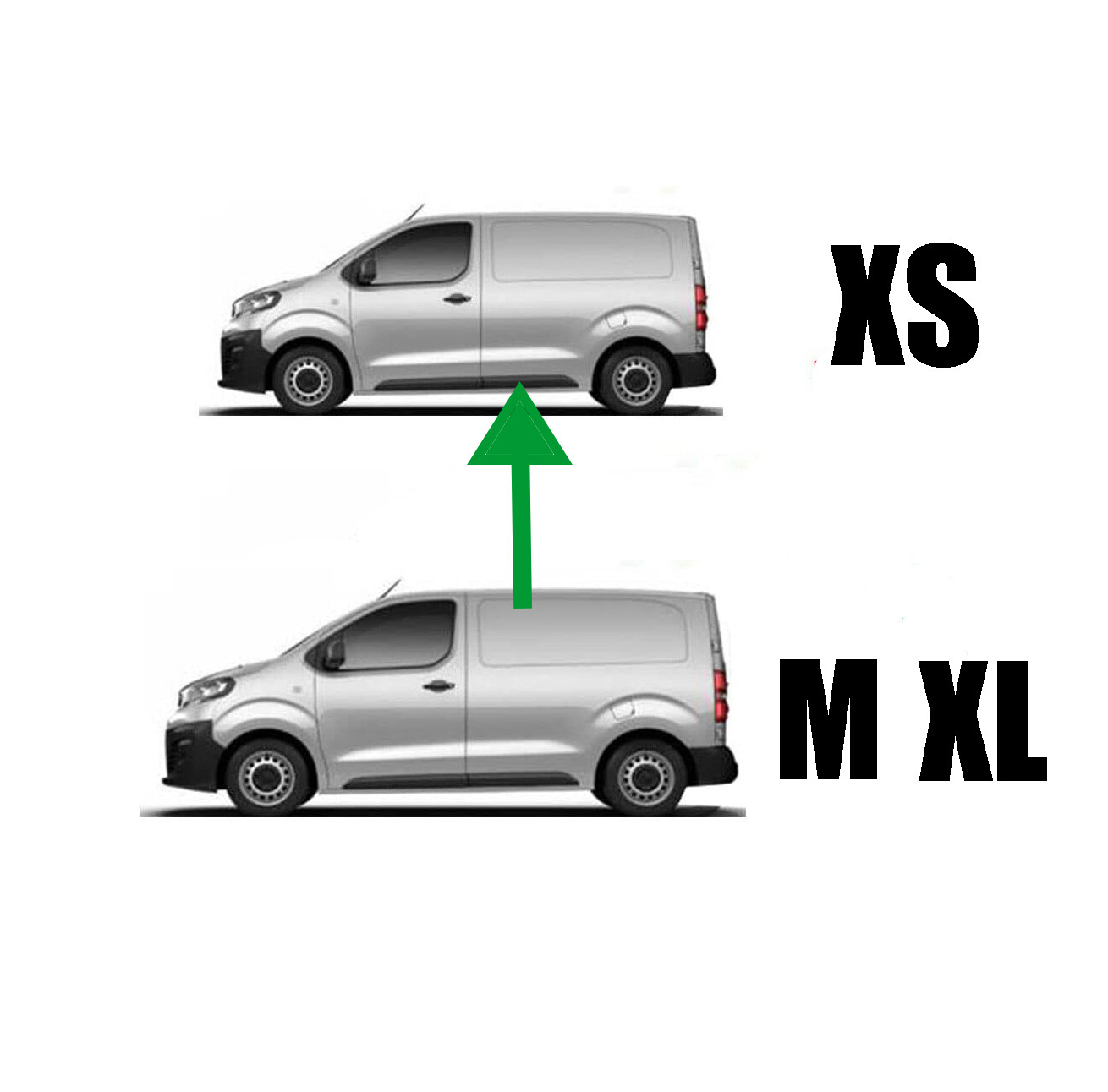 Moulure Arrière Gauche Xs (9 Clips) Peugeot Expert Traveller Citroen Jumpy Spaceclass Fiat Scudo Ulysse Opel Vivaro Zafira Toyota Proace Verso
