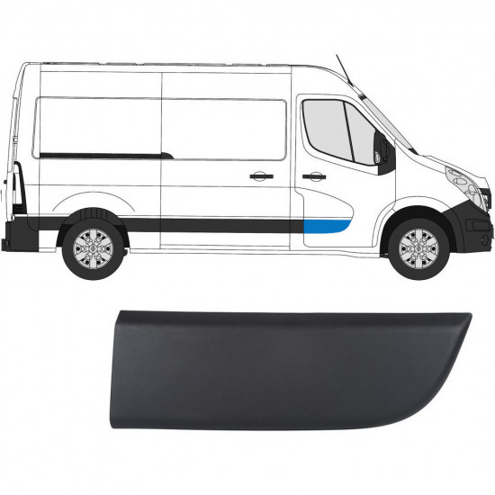 Renault Master 10+ R/Droite Moulure Rm3 R1