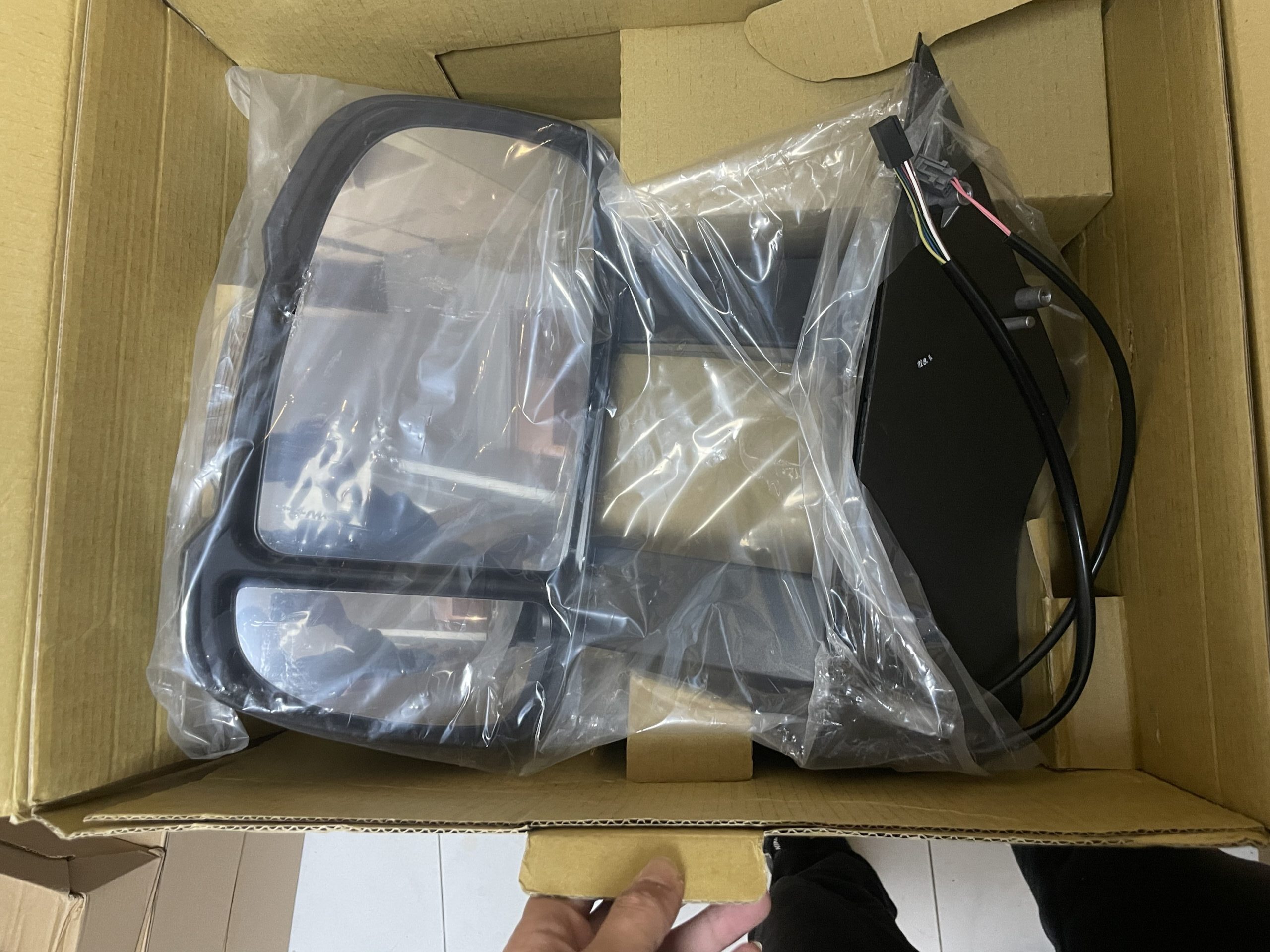 Rétroviseur Électrique Bras Moyen 19 Cm Gauche Fiat Ducato Peugeot Boxer Citroen Jumper 2006+